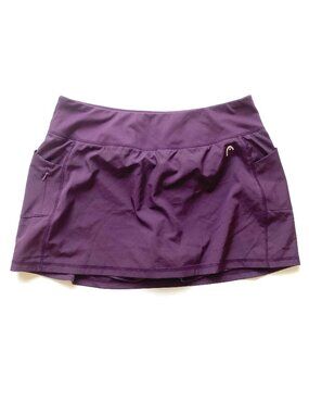 Head Burgundy Tennis Pickleball Skort w/ Pockets XL
